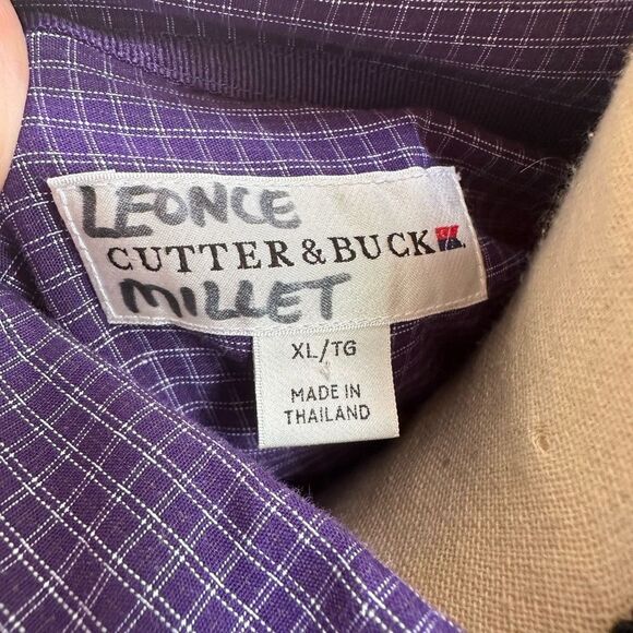 Cutter & Buck Purple LSU Button-Up Shirt - Picture 4 of 5